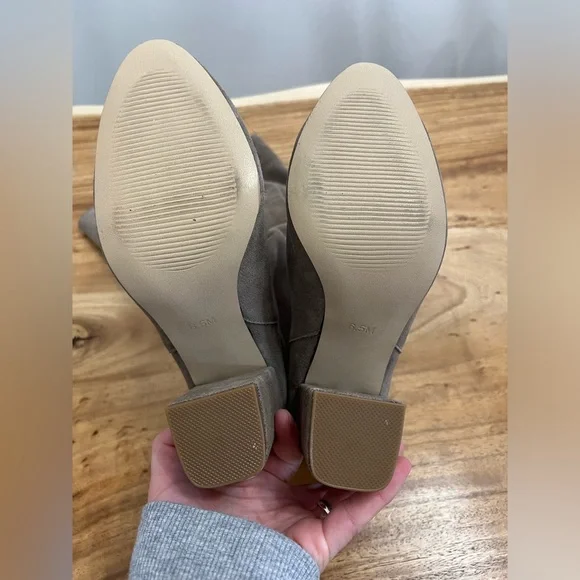 Slouchy Leather Boots - Picture 3 of 4